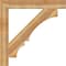 Ekena Millwork Balboa Block Rough Sawn Bracket, Western Red Cedar, 6"W x 48"D x 48"H BKT06X48X48BOA05RWR - alternate 4